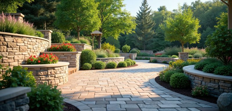 Stone Wall Hardscaping